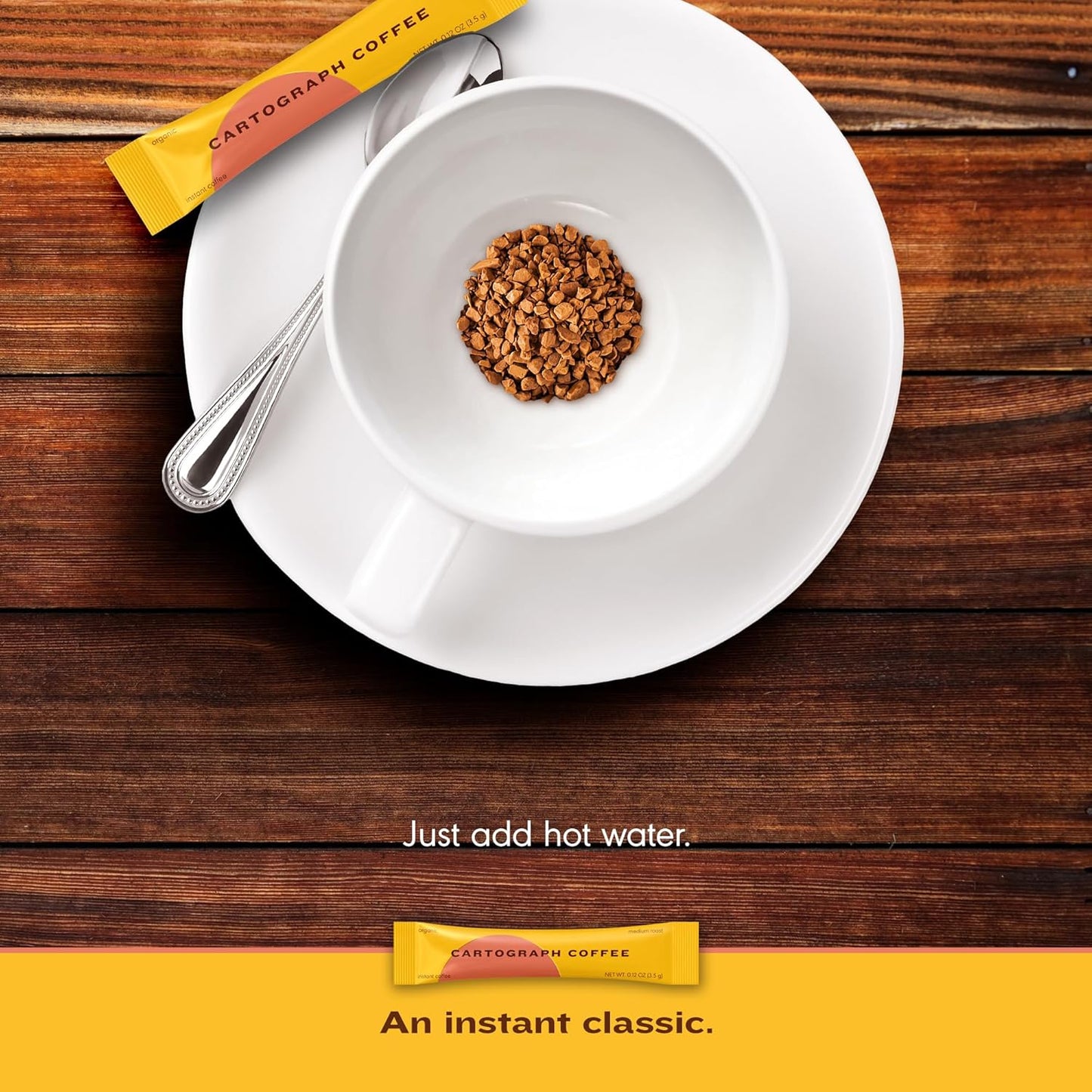 Cartograph Organic Instant Coffee - Medium Roast